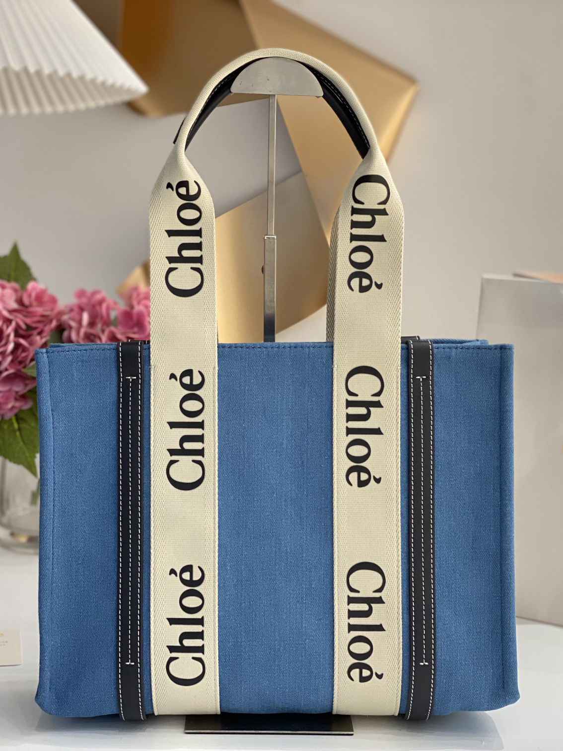 CHLOE-카버스 우디백 미디엄-9