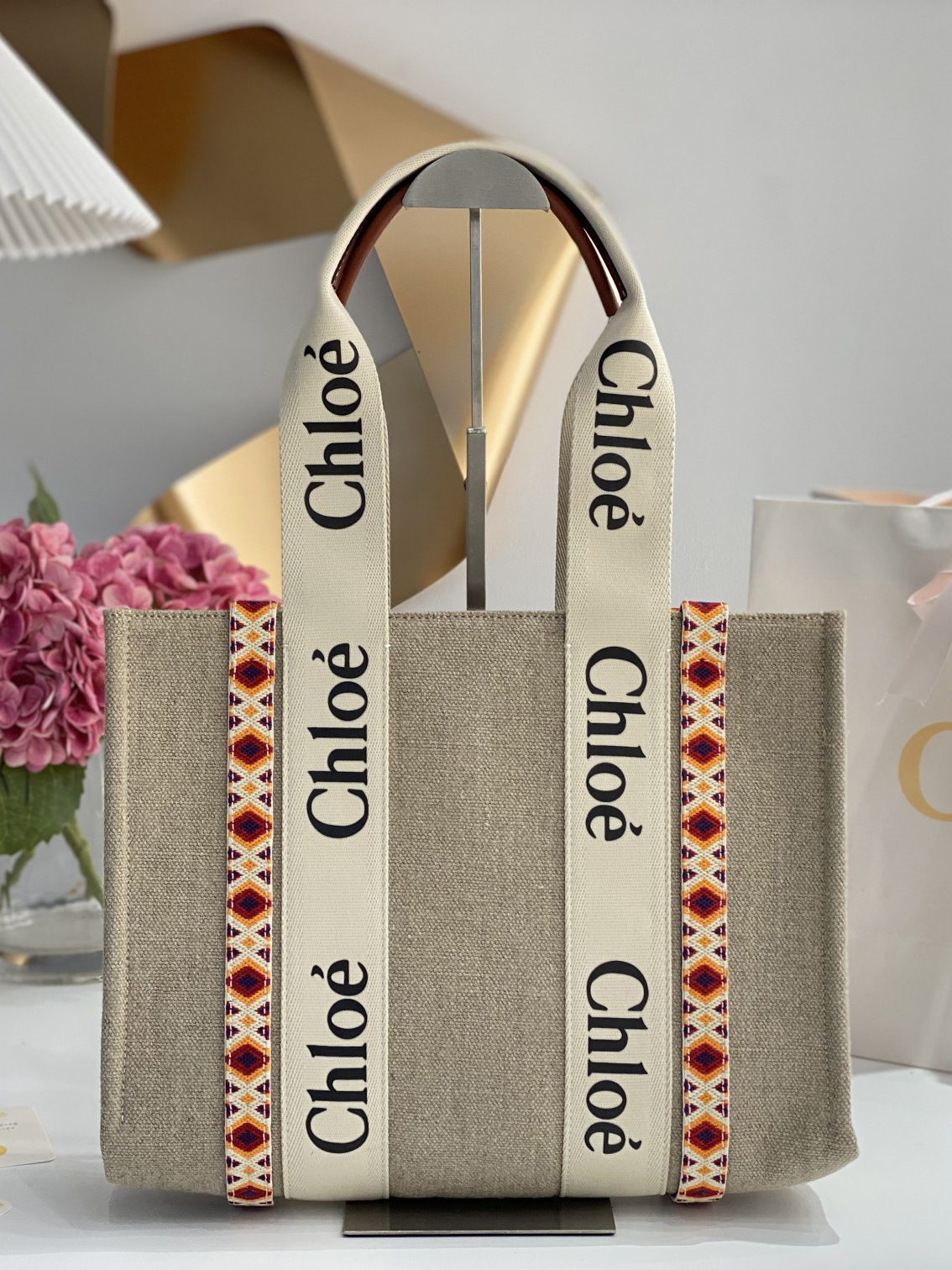 CHLOE-카버스 우디백 미디엄-12