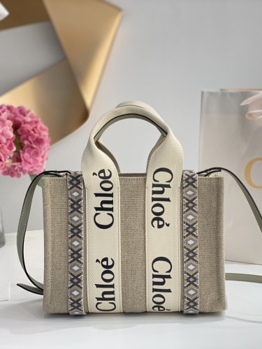 CHLOE-카버스 우디백 스몰-14