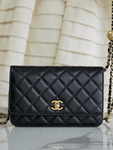 CHANEL-골드볼 WOC 금장-298