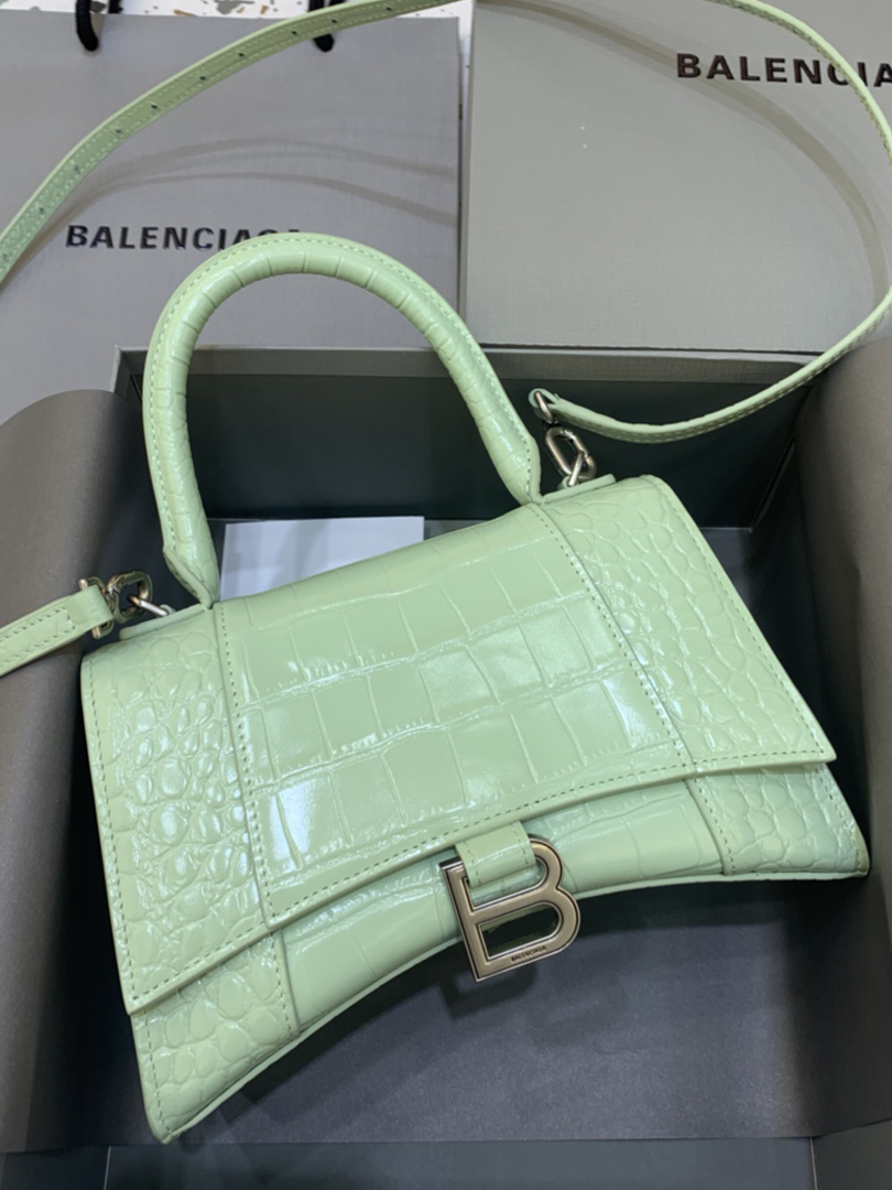 BALENCIAGA-크로커다일 엠보싱 카프스킨-23