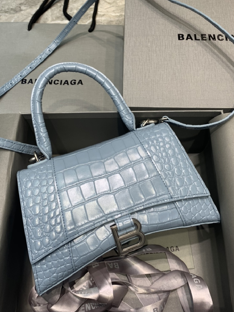 BALENCIAGA-크로커다일 엠보싱 카프스킨-31