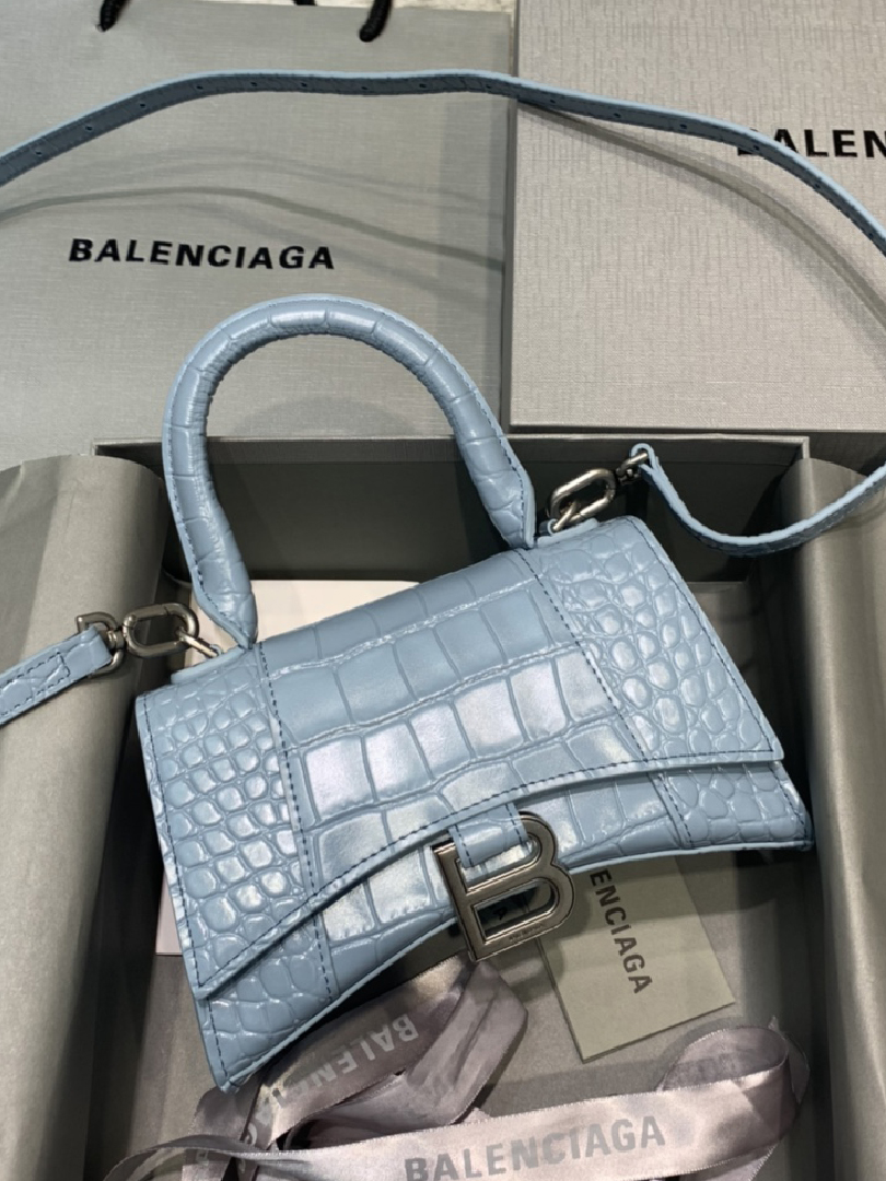 BALENCIAGA-크로커다일 엠보싱 카프스킨-32