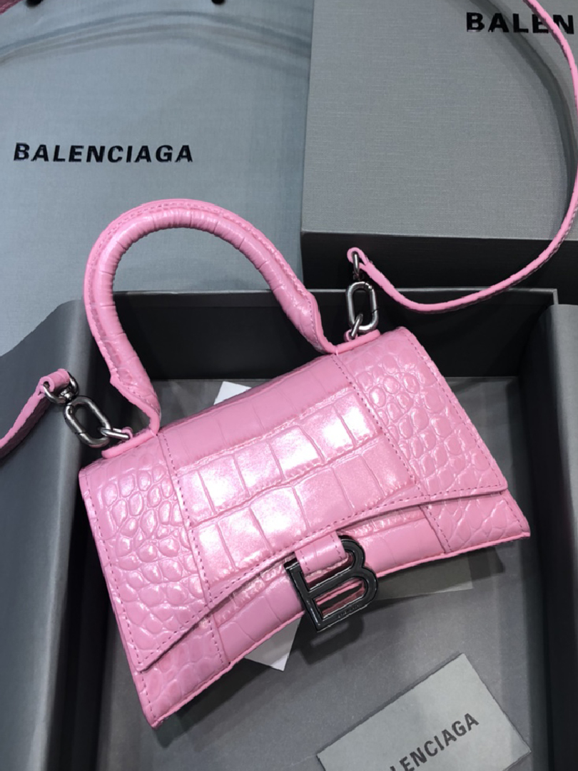 BALENCIAGA-크로커다일 엠보싱 카프스킨-34