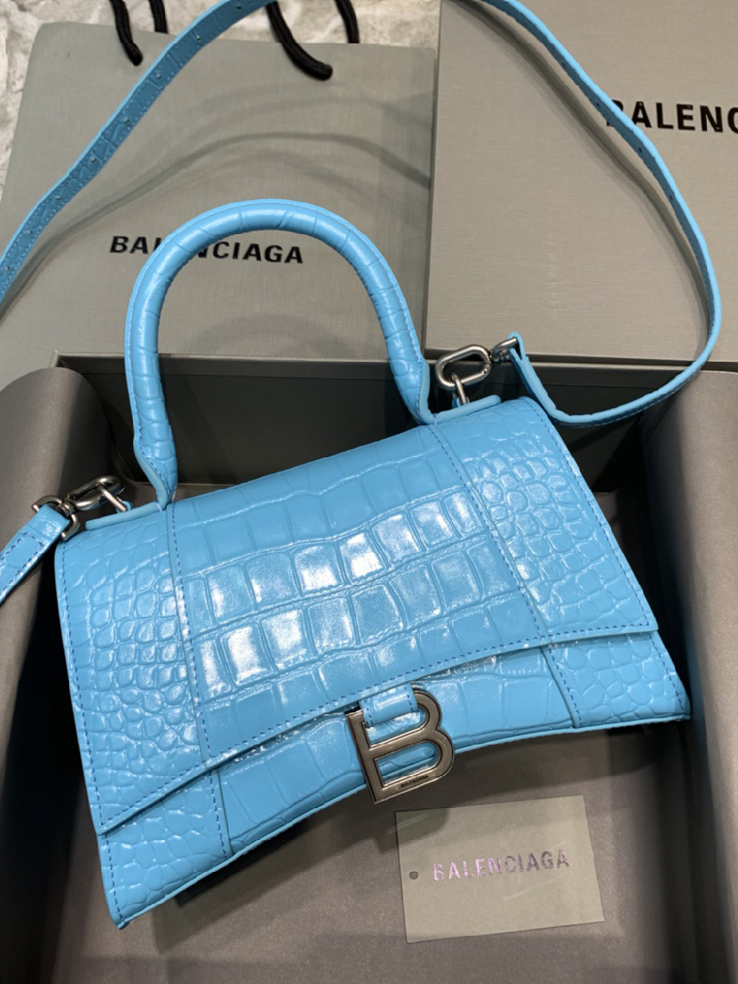 BALENCIAGA-크로커다일 엠보싱 카프스킨-35