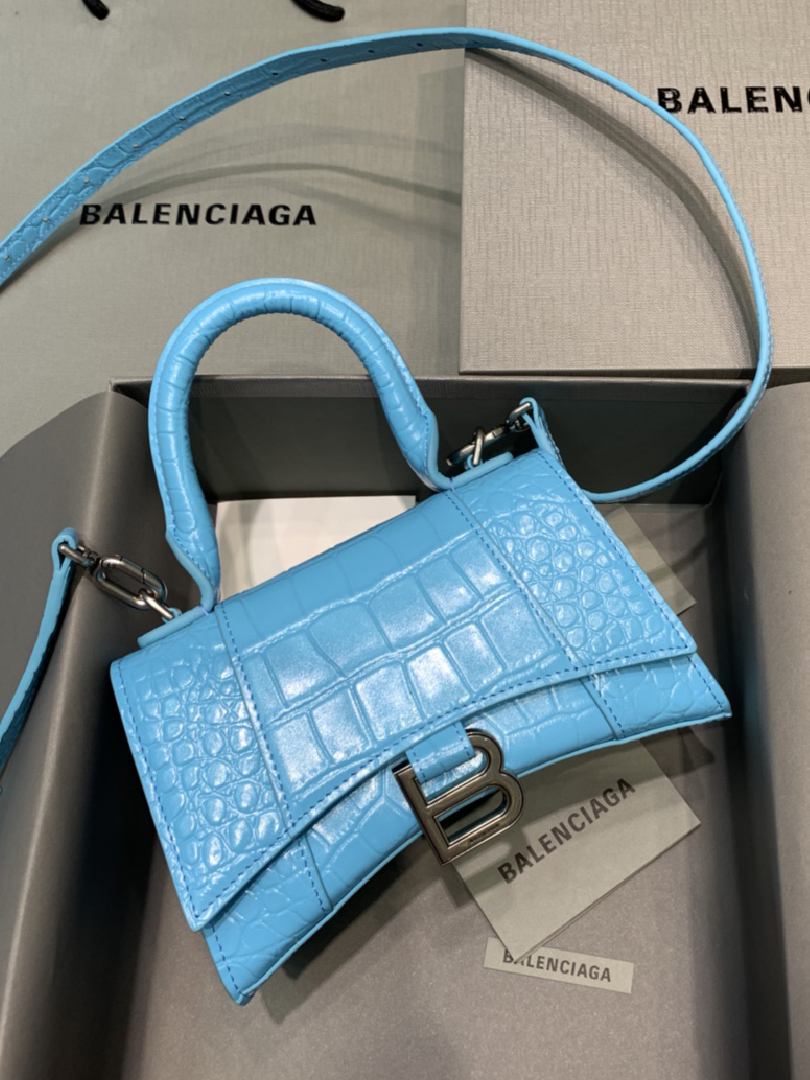 BALENCIAGA-크로커다일 엠보싱 카프스킨-36