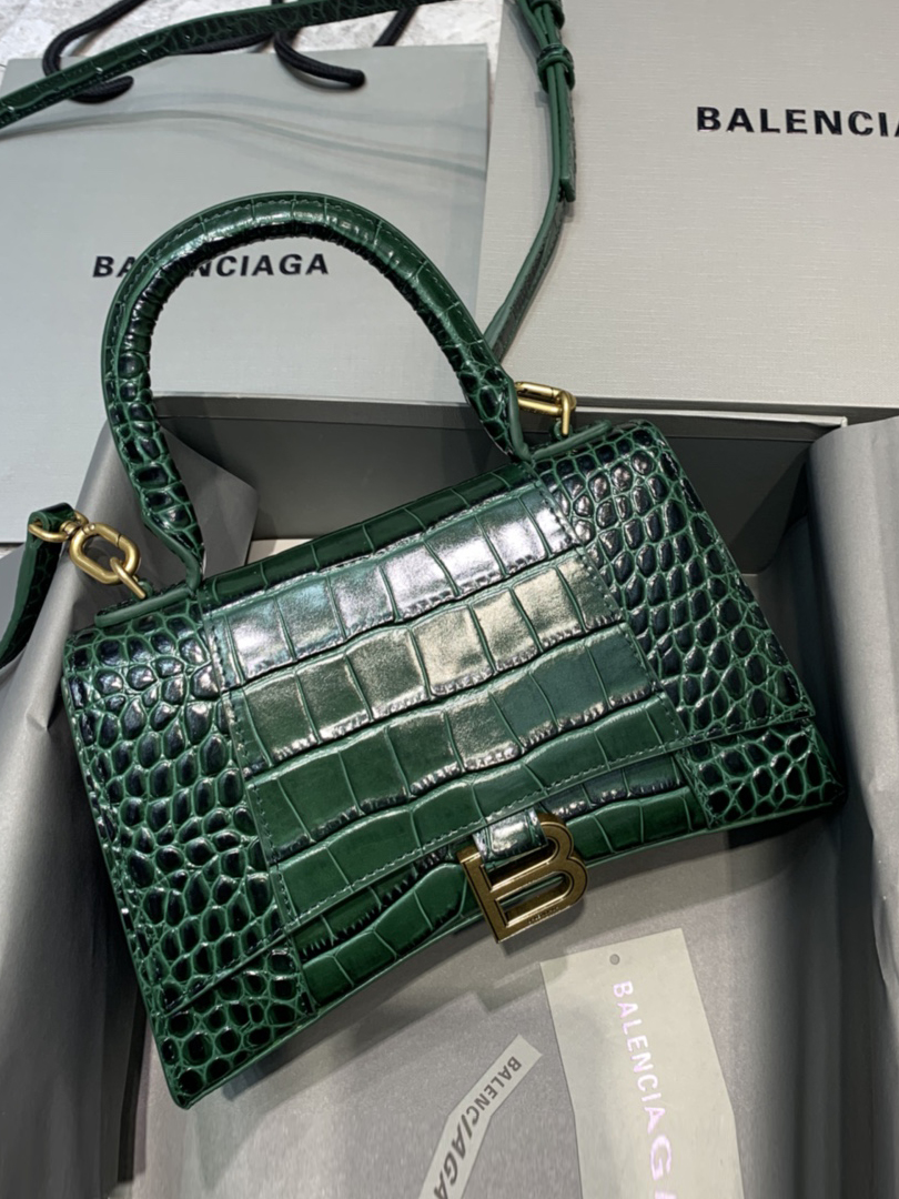 BALENCIAGA-크로커다일 엠보싱 카프스킨-40