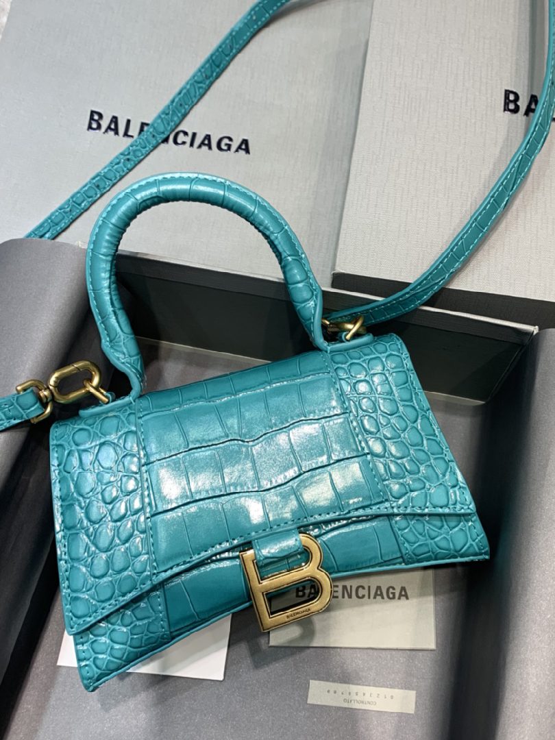 BALENCIAGA-크로커다일 엠보싱 카프스킨-47