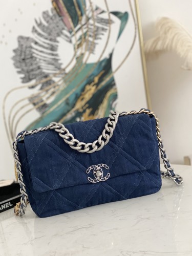 CHANEL-19 백 데님-305