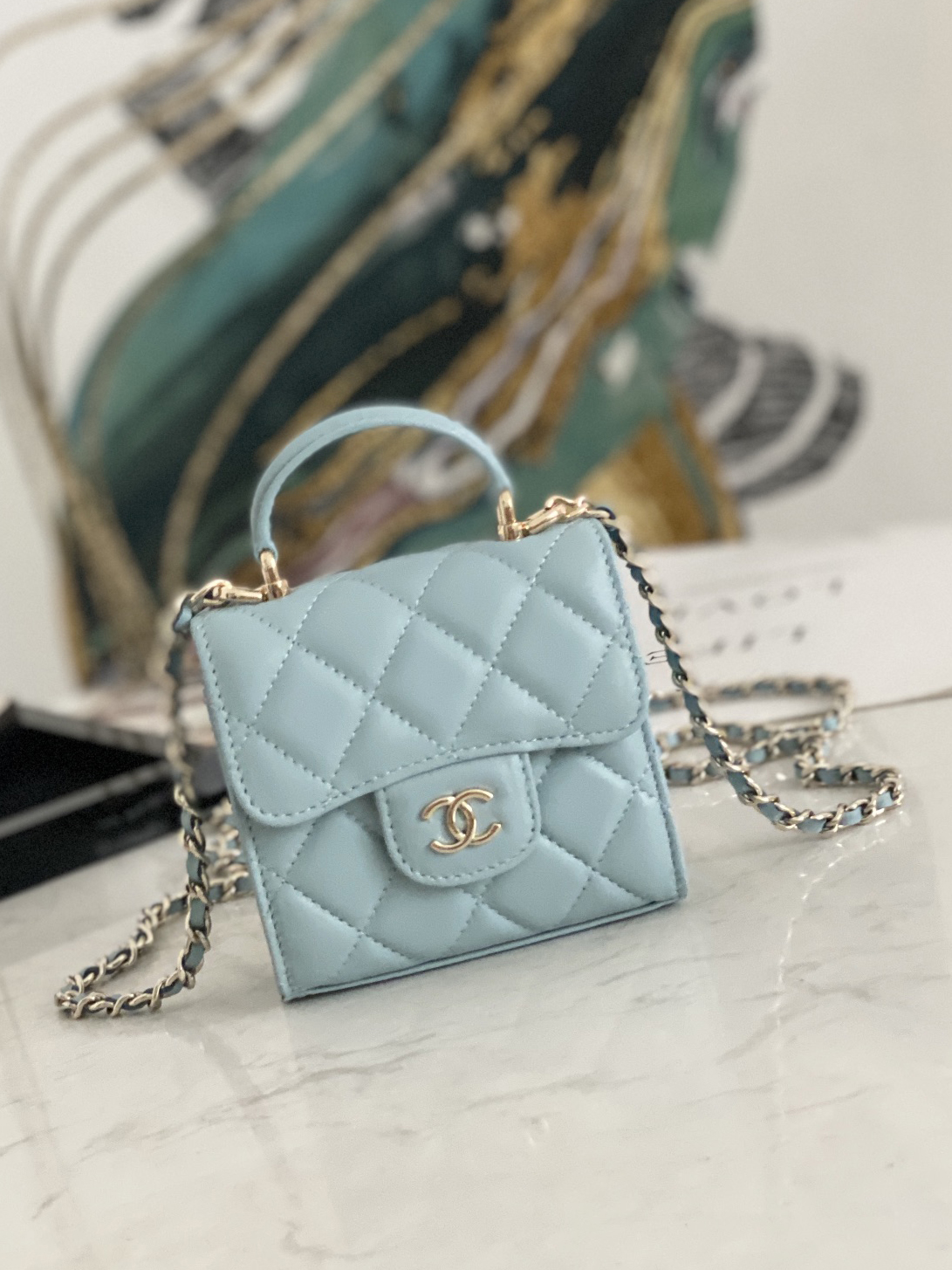 CHANEL-클래식 핸들 베니티백-309