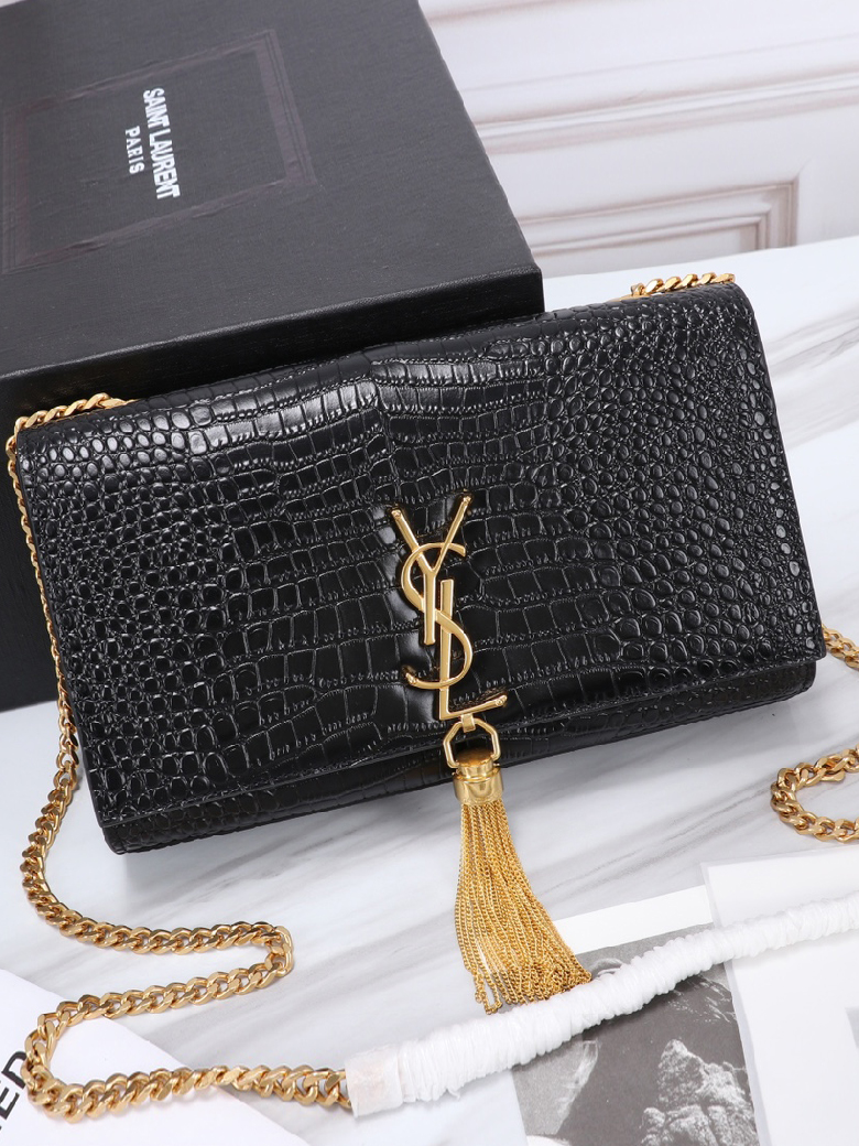 YSL-케이트 태슬 체인 숄더백-23