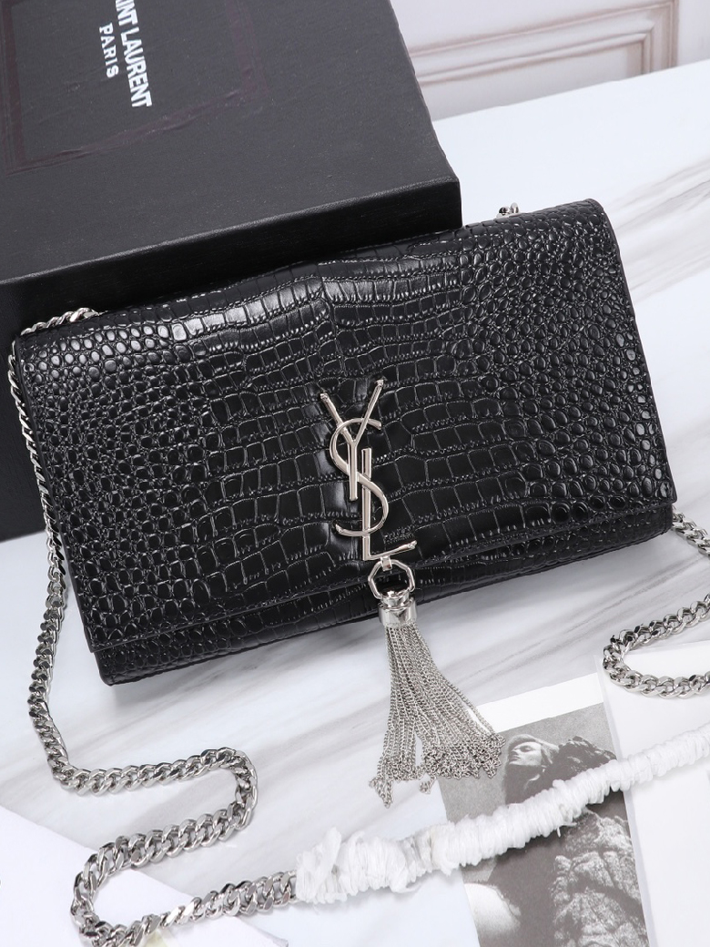 YSL케이트 태슬 체인 숄더백--27