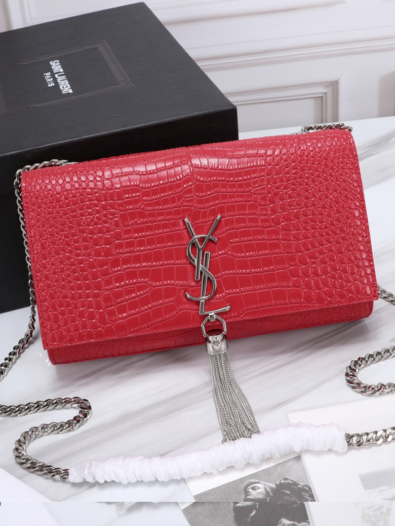 YSL-케이트 태슬 체인 숄더백-29