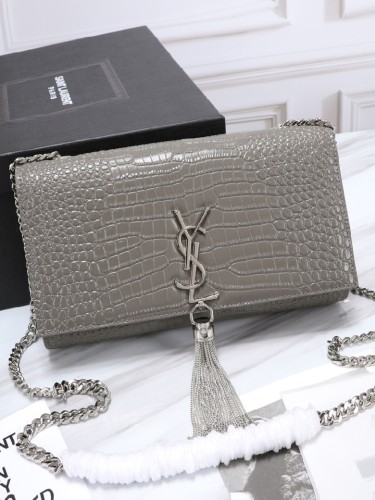 YSL-케이트 태슬 체인 숄더백-30