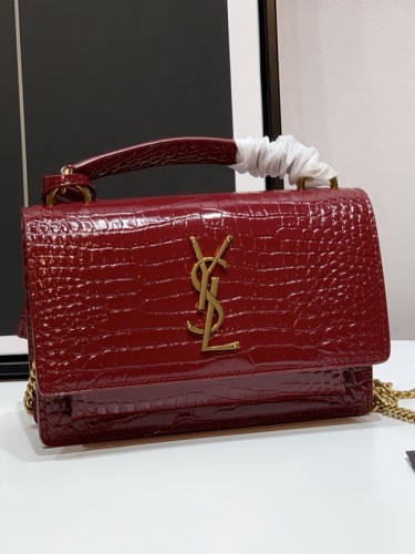 YSL-센셋 체인 숄더백-49