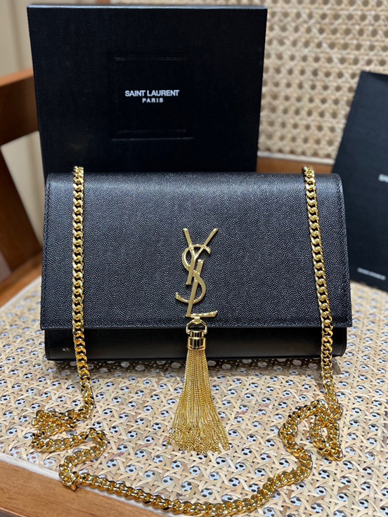 YSL-케이트 태슬 체인 숄더백-60