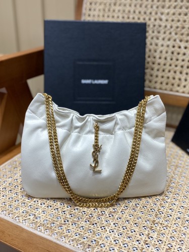 YSL-금장 로고 호보백-79