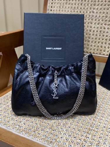 YSL-은장 로고 호보백-80