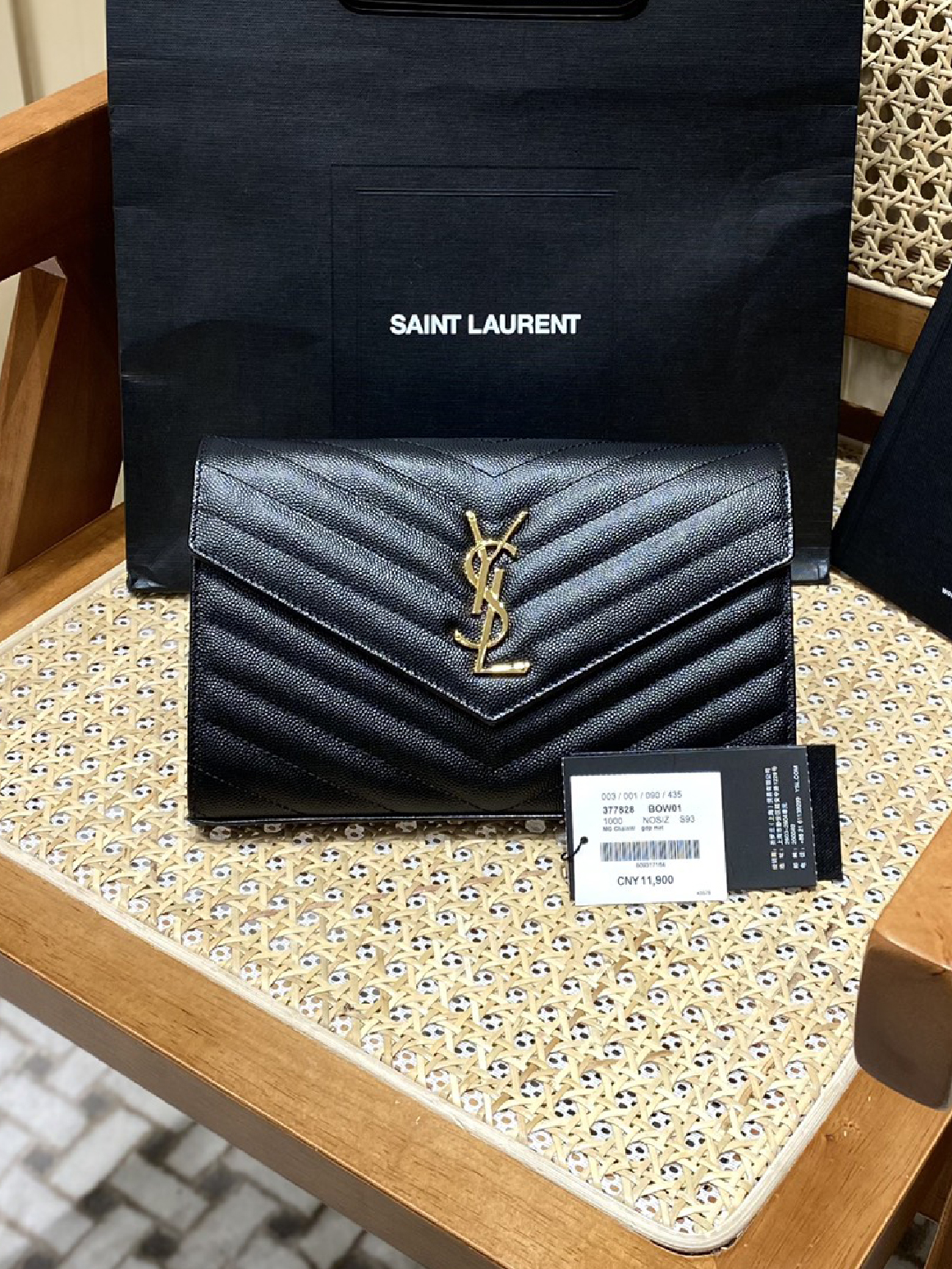 YSL-마틀라세 모노그램 금장-172