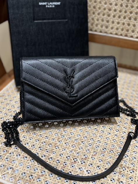 YSL-엔벨로프 블랙-180