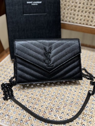 YSL-엔벨로프 블랙-180