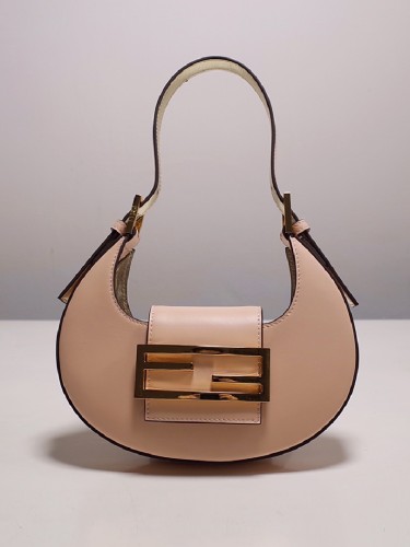 FENDI- 쿠키 페일 핑크 가죽 미니 백-57