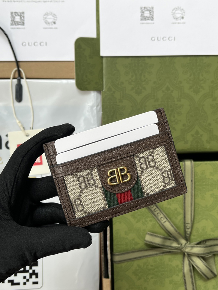 GUCCI-콜라보 해커 카드 홀더-55