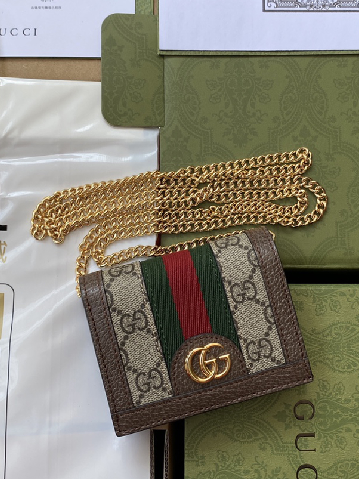 GUCCI-오피디아 체인 반지갑-64