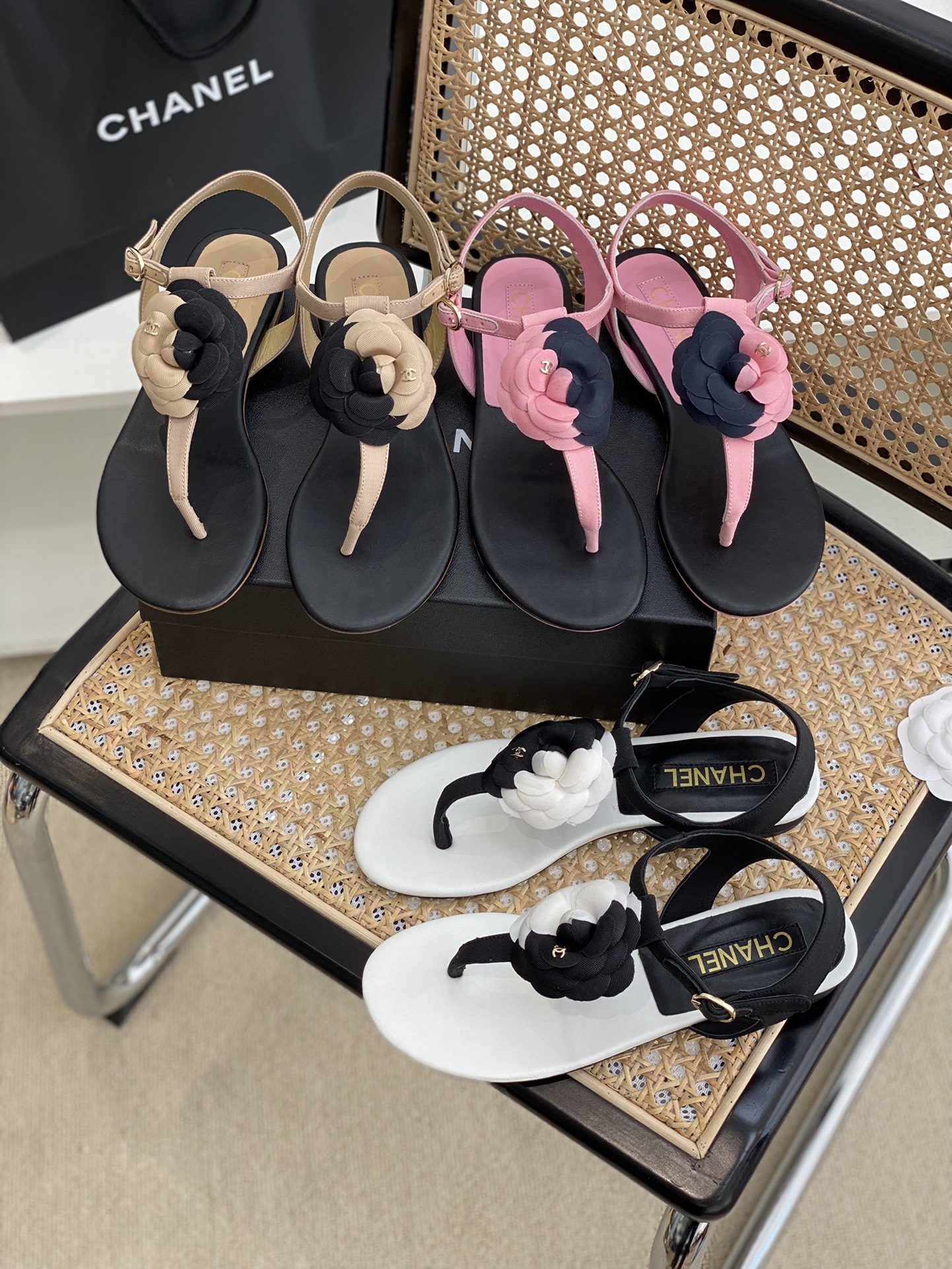 CHANEL-SHOES-26（굽높이:2.5CM)