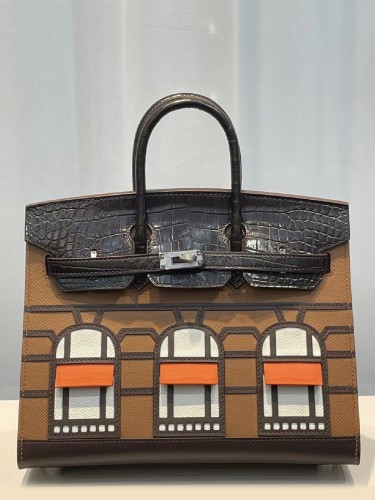 HERMES-Birkin 25 Faubourg-89