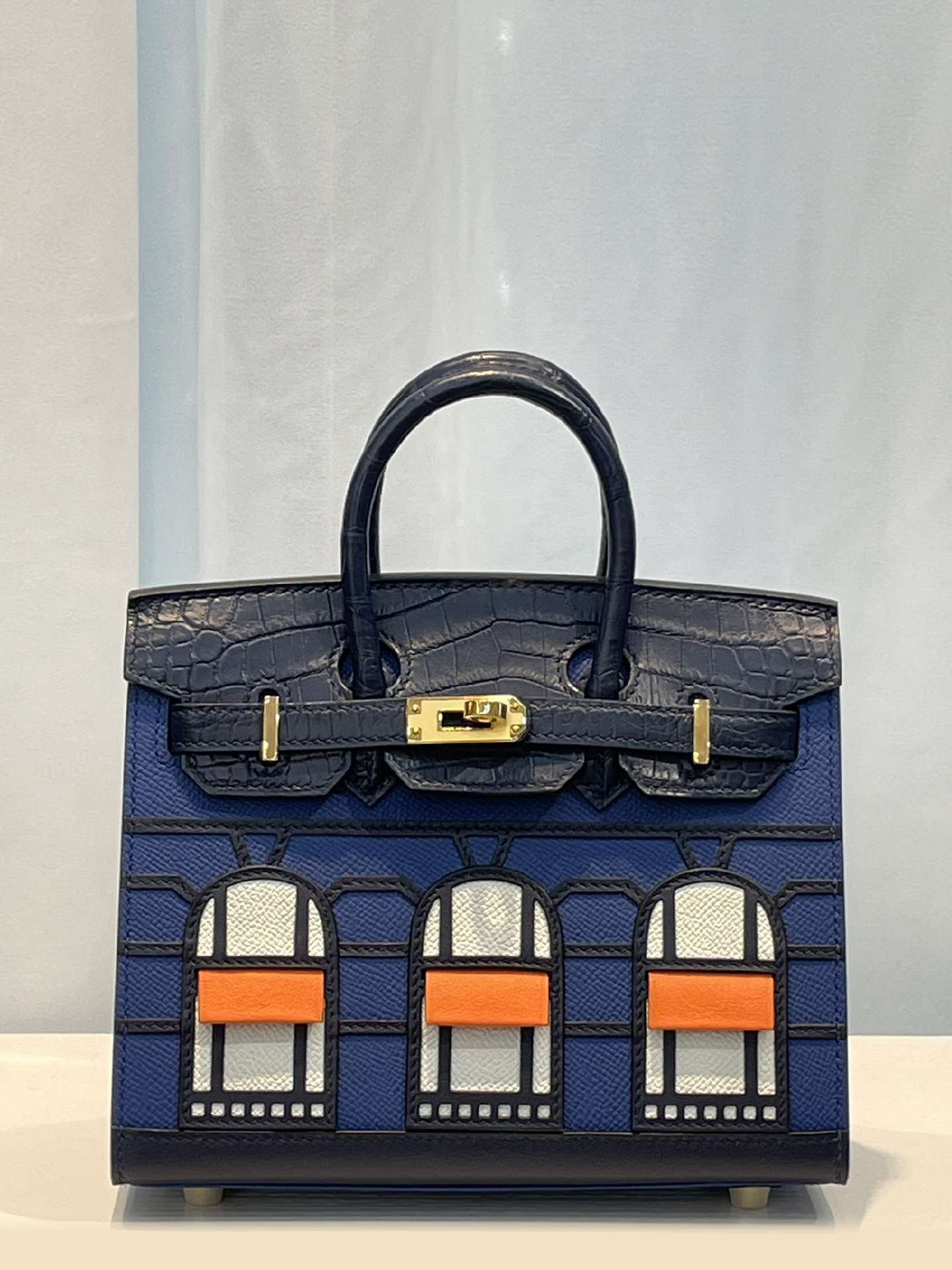 HERMES-Birkin 20 Faubourg-90