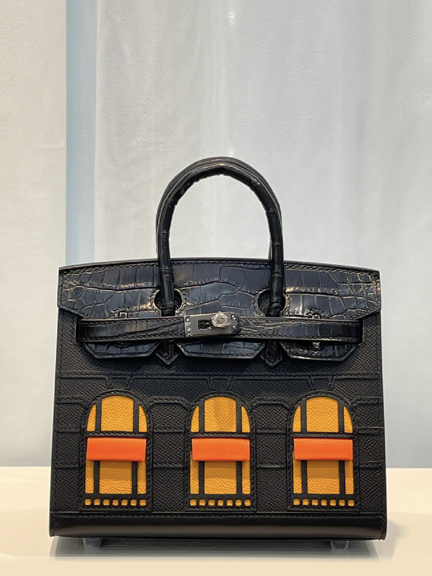 HERMES-Birkin 20 Faubourg-91