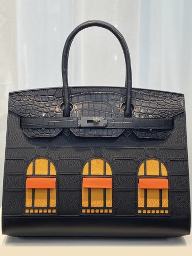 HERMES-Birkin 30 Faubourg-92