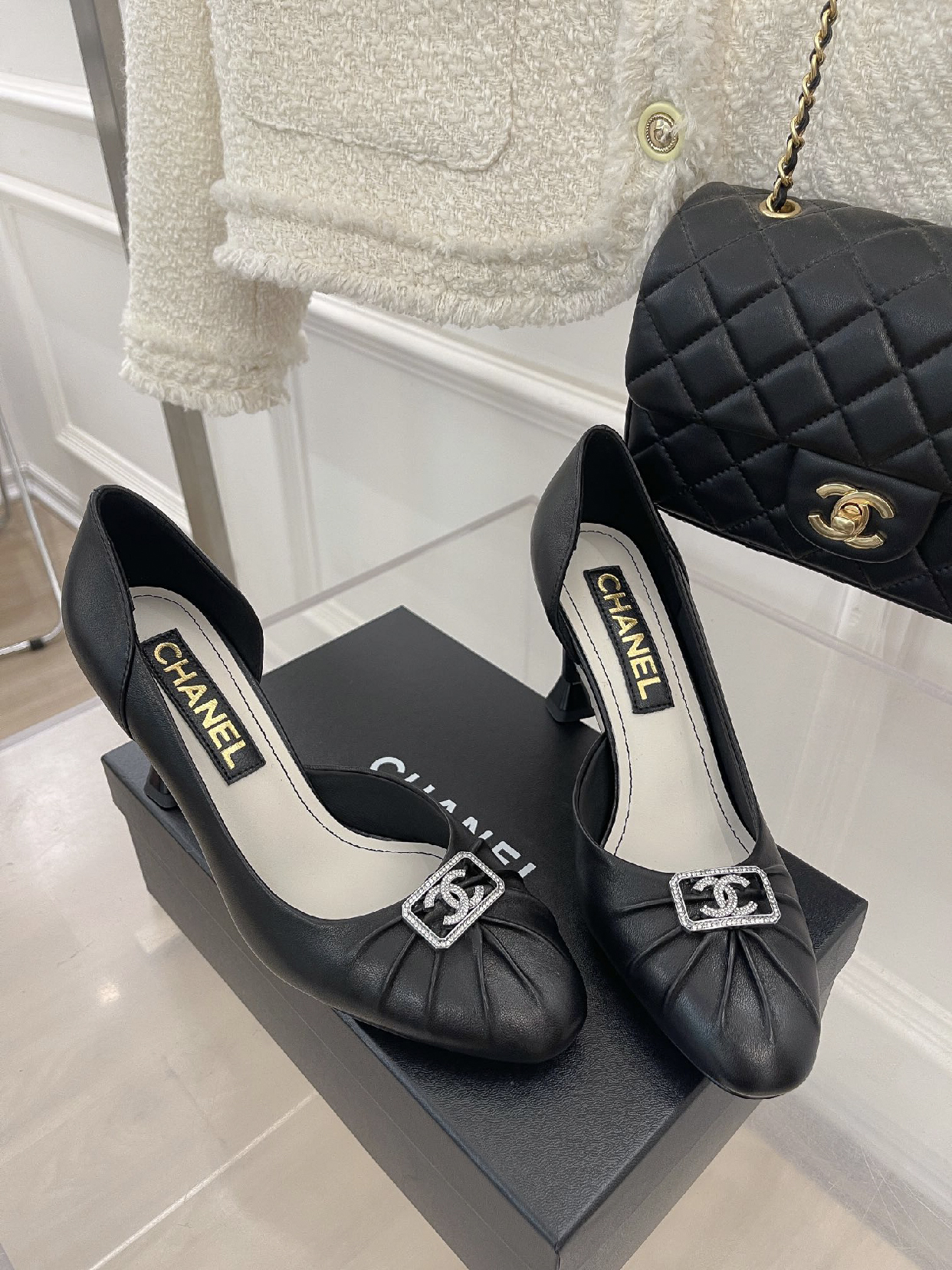 CHANEL-97 (굽높이:8.5CM)