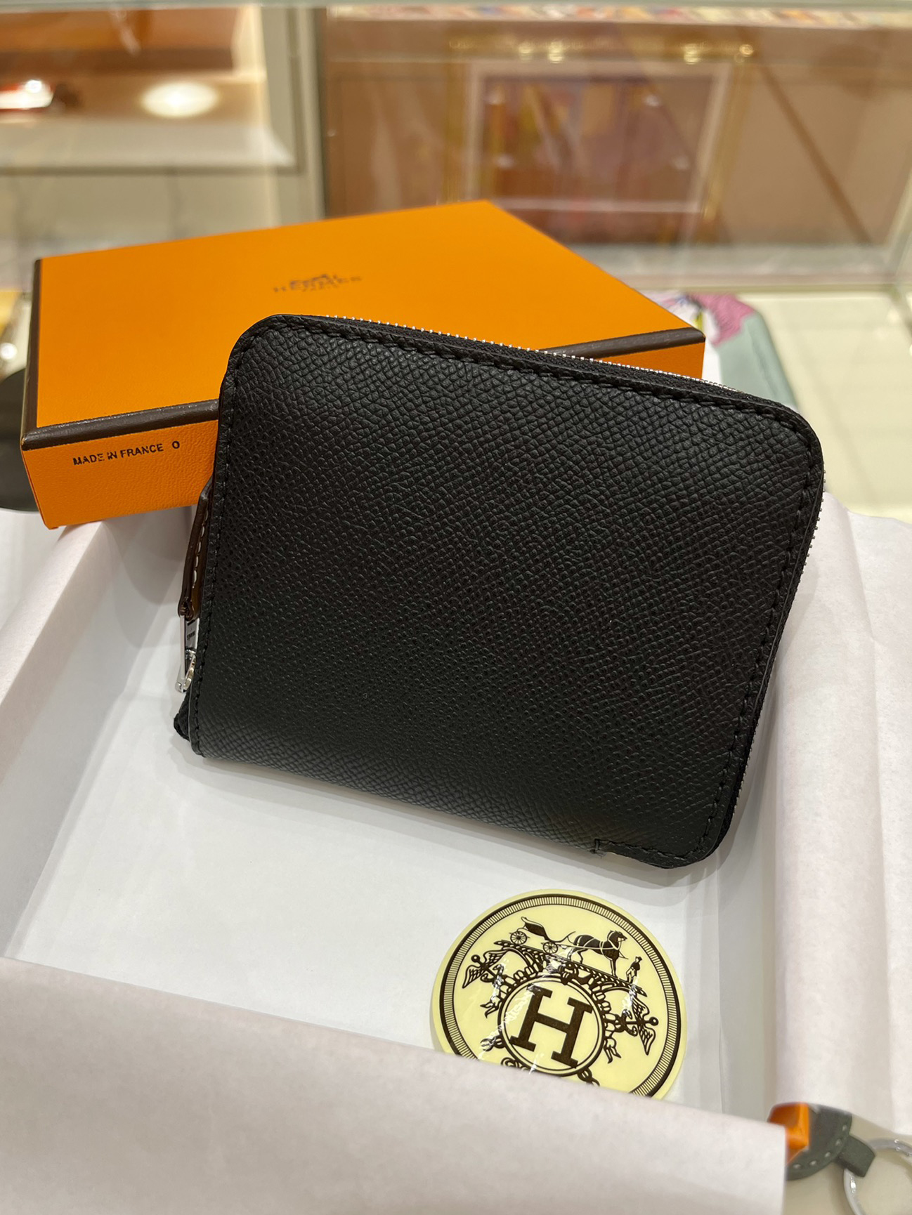 HERMES-실크인 반지갑-93