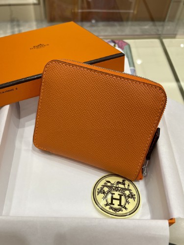 HERMES-실크인 반지갑-96