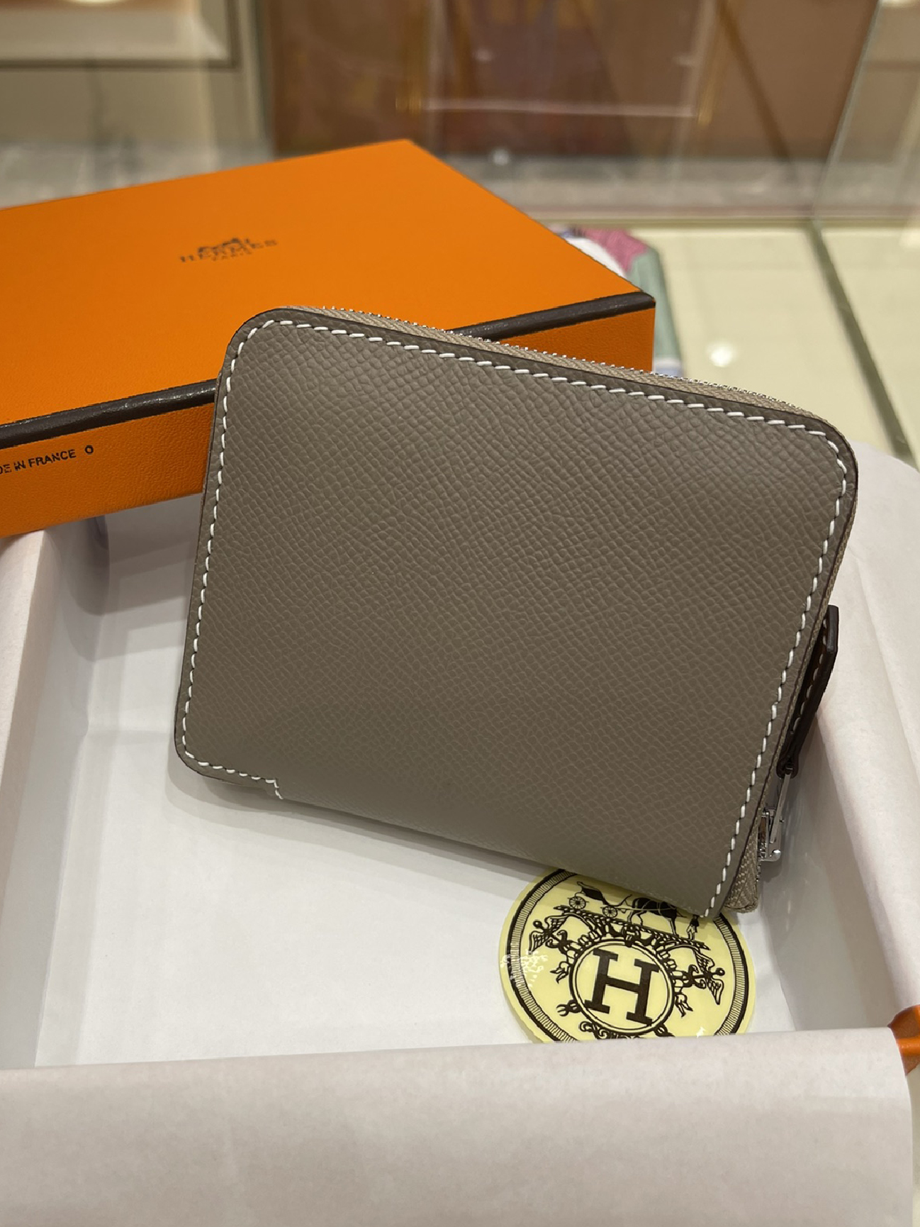 HERMES-실크인 반지갑-97