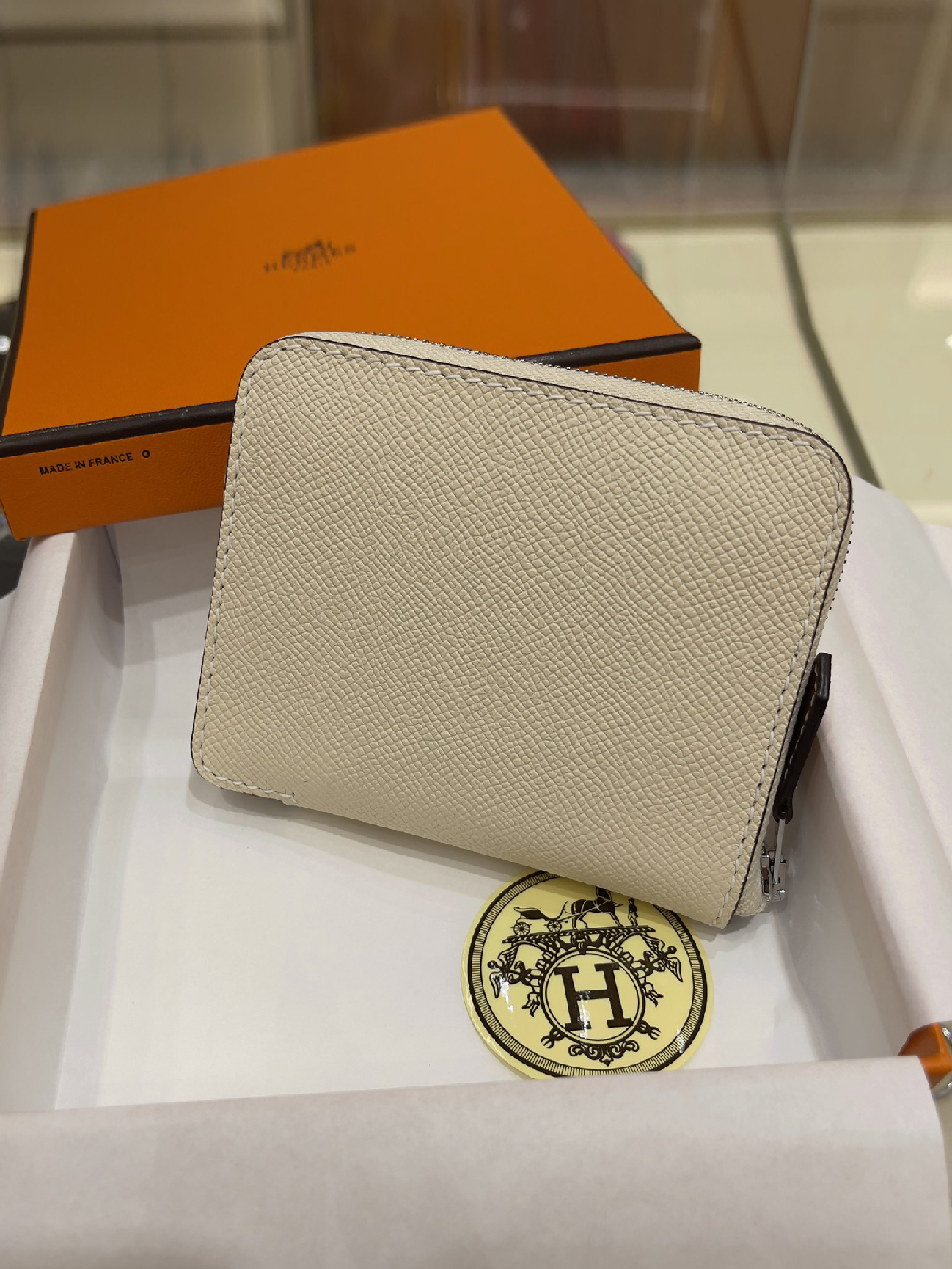 HERMES-실크인 반지갑-101
