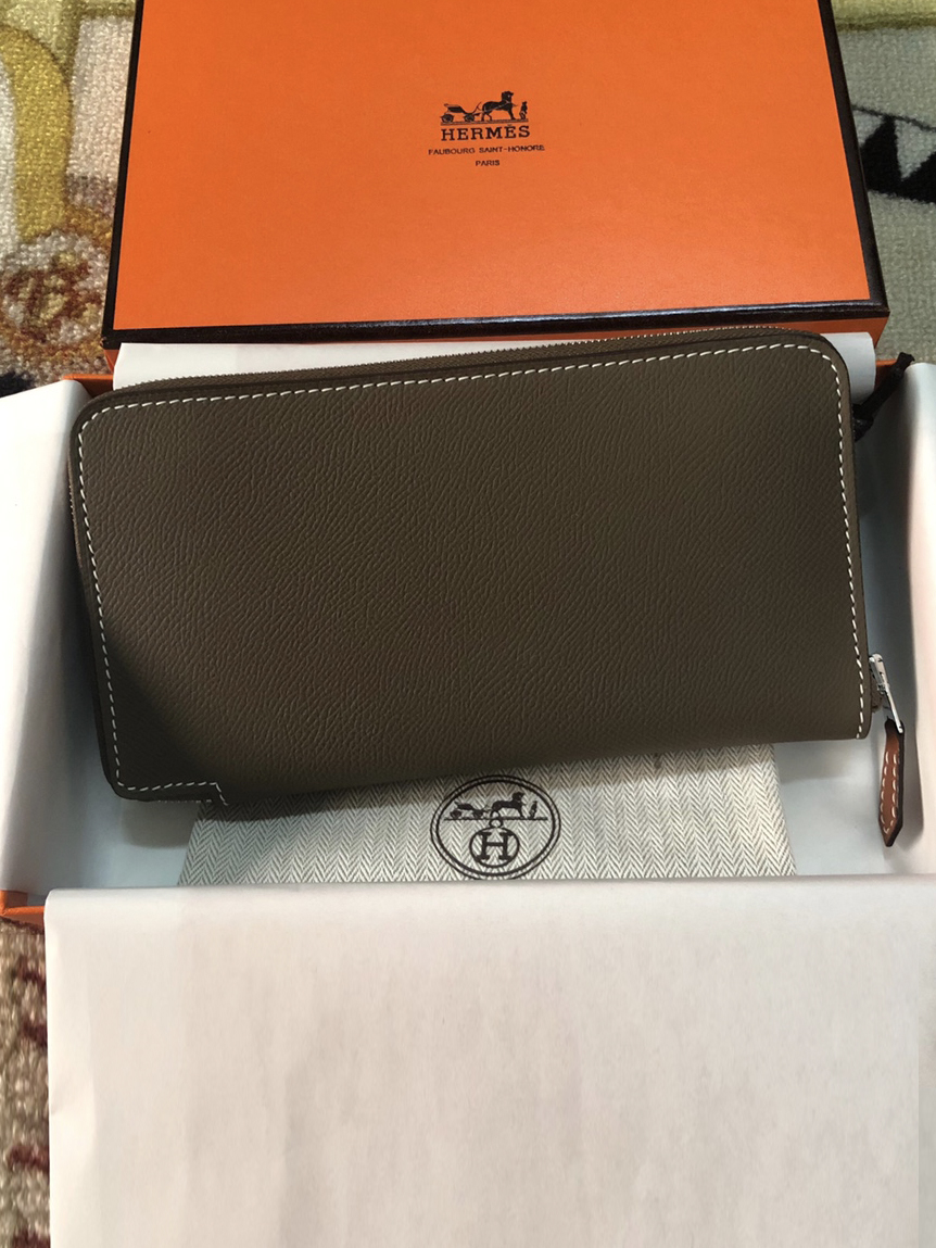 HERMES-실크인 장지갑-106