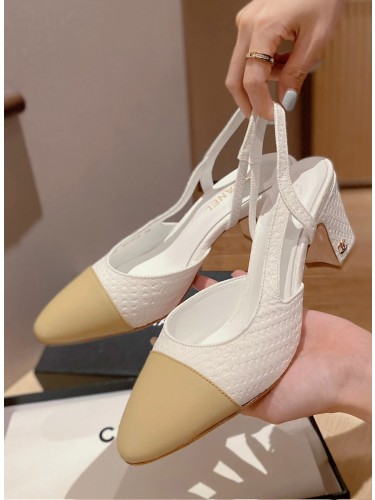 CHANEL-S18 ( 굽높이:6.5cm )
