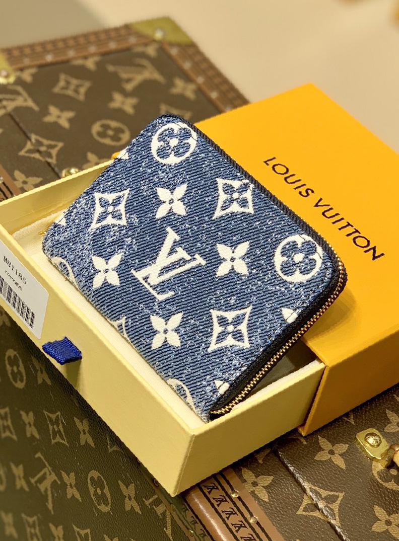 LV-지피 코인퍼스 데님 지갑-W02