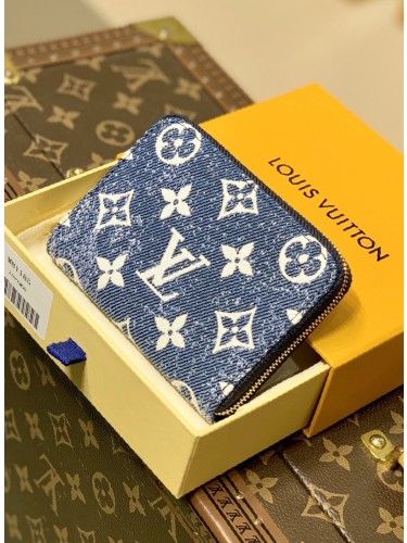 LV-지피 코인퍼스 데님 지갑-W02