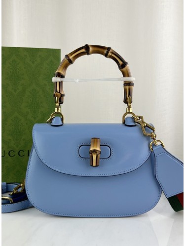 GUCCI-뱀부 탑 핸들백 스몰-B15