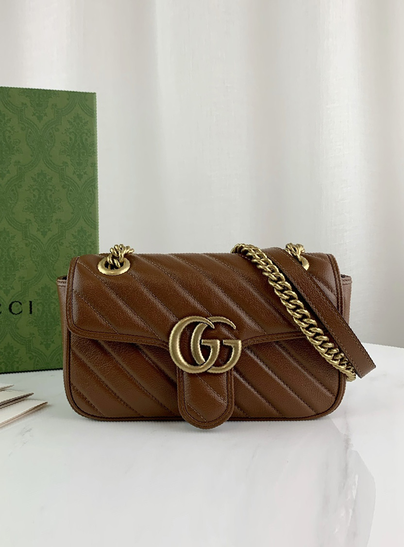 GUCCI-마몬트 숄더백 미니-B45