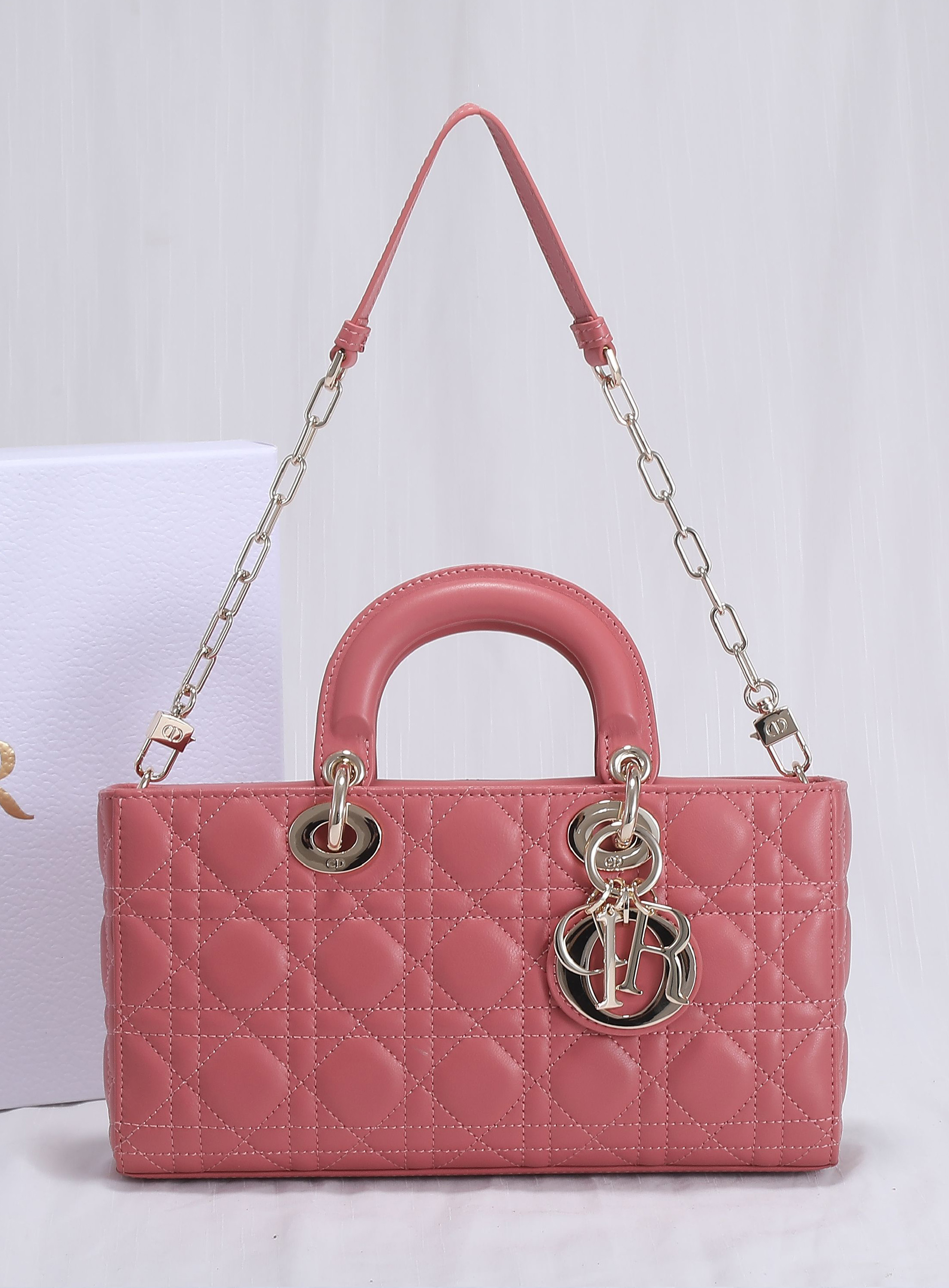 DIOR-에이디 D-조이 토트백-B04