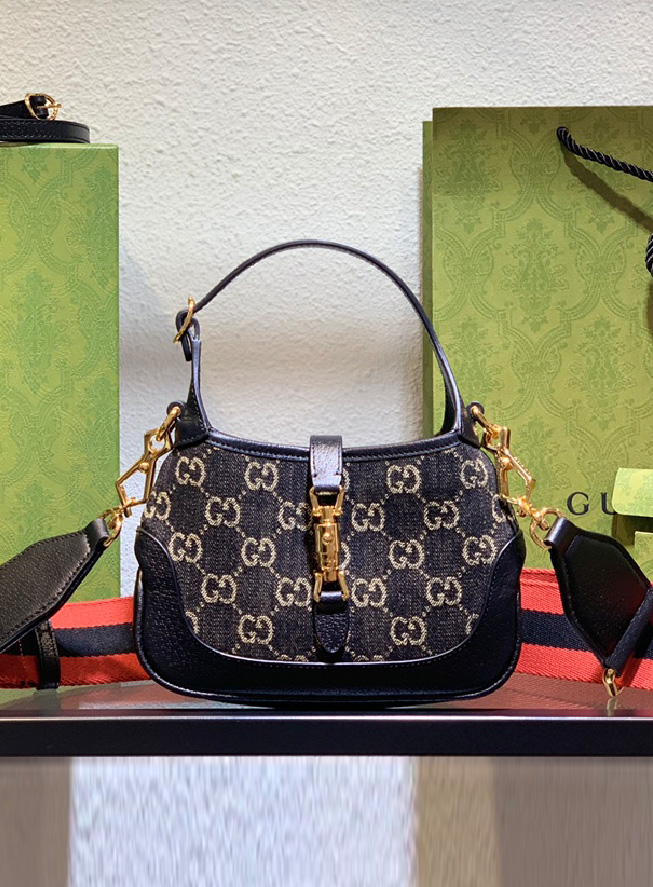 GUCCI-구찌 재키 1961 호보백 미니-B64