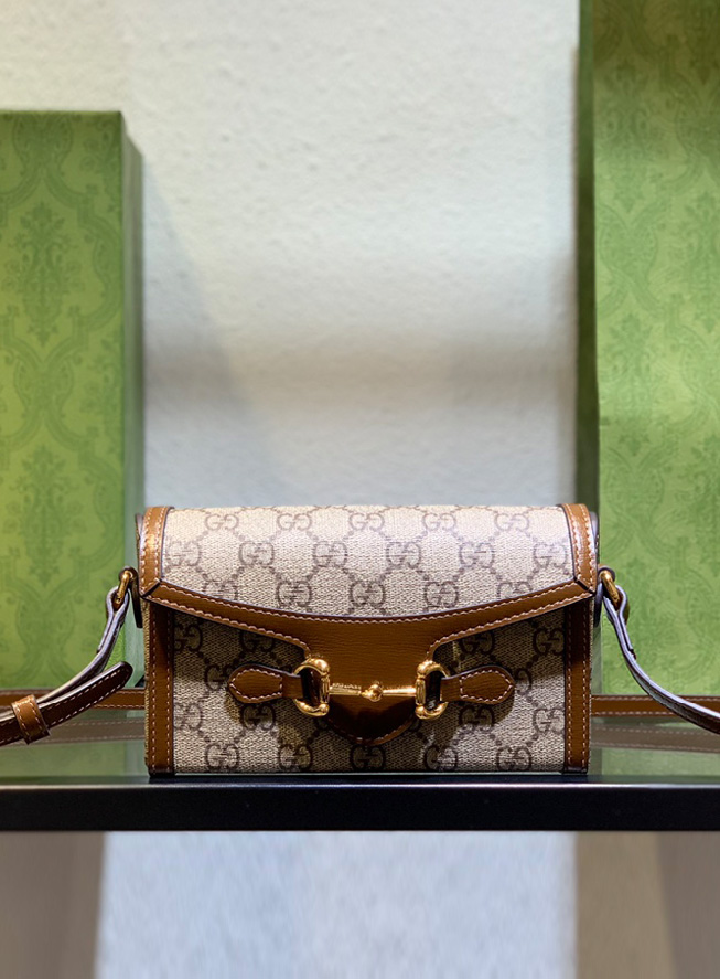 GUCCI-구찌 홀스빗1955 미니 숄더백-B68