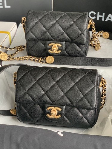 CHANEL-샤넬 플랩백(21/17cm)-B12