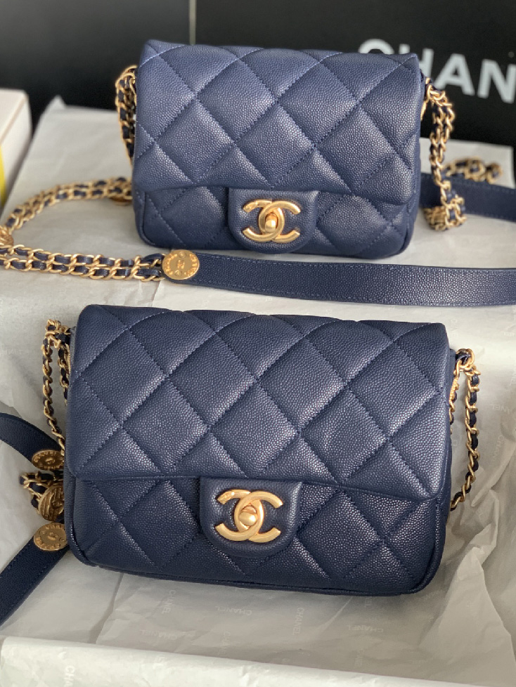 CHANEL-샤넬 플랩백(21/17cm)-B13