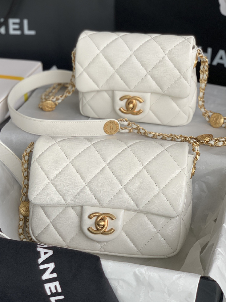 CHANEL-샤넬 플랩백(21/17cm)-B14